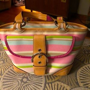 BARBIE Coach Y2K authentic vintage purse barely used. No stains. Beautiful pink!